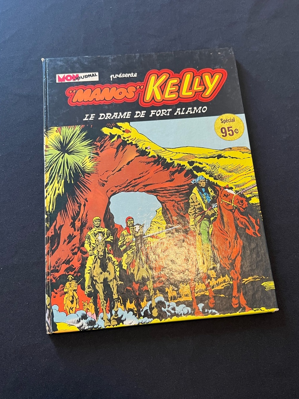 Vintage "Manos" Kelly Comic Album by Antonio Hernández Palacios (1973) French